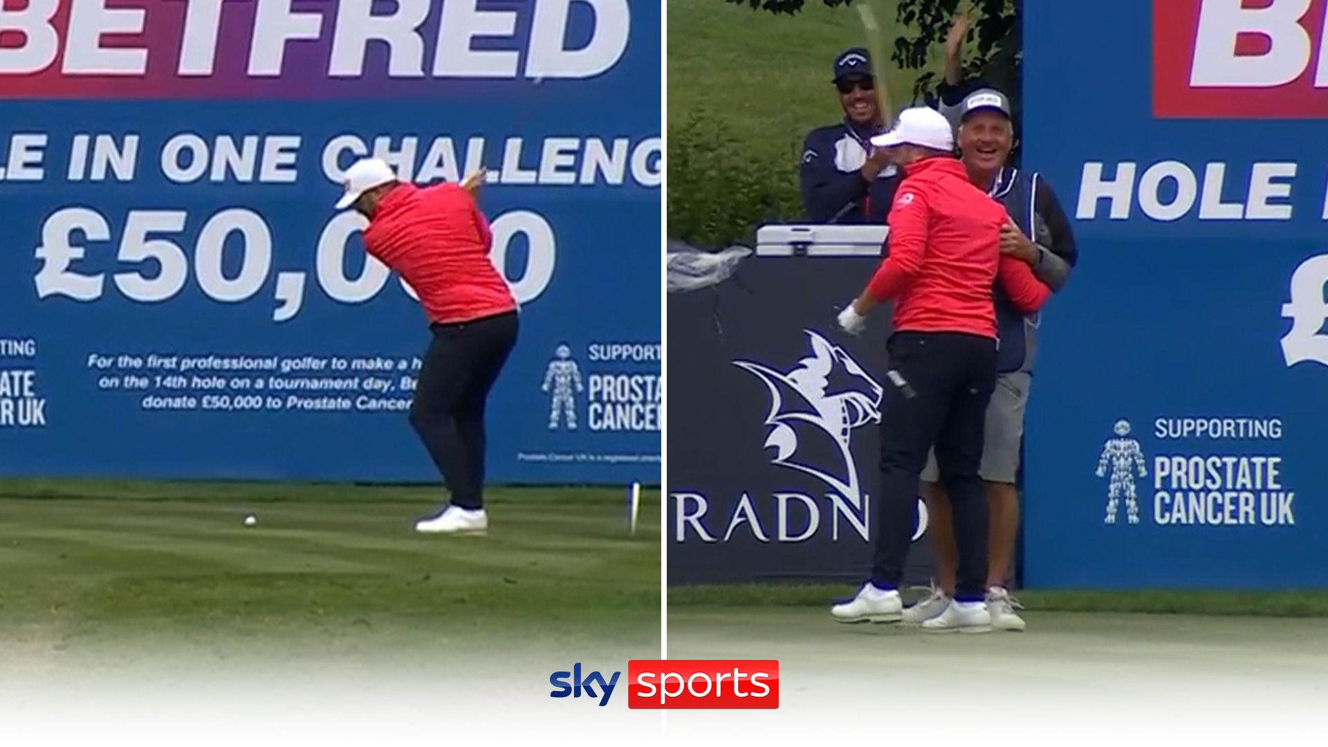 Baldwin's hole-in-one raises £50k for Prostate Cancer UK!