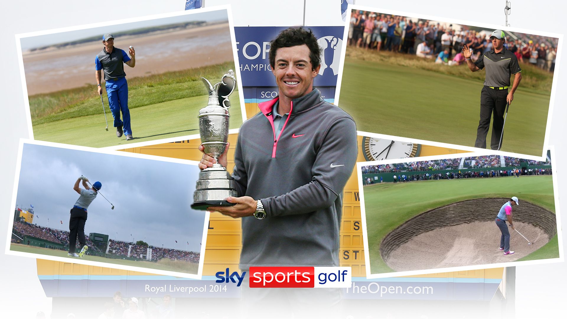McIlroy's best shots from 2014 Open win | Victory for Rory at Hoylake!