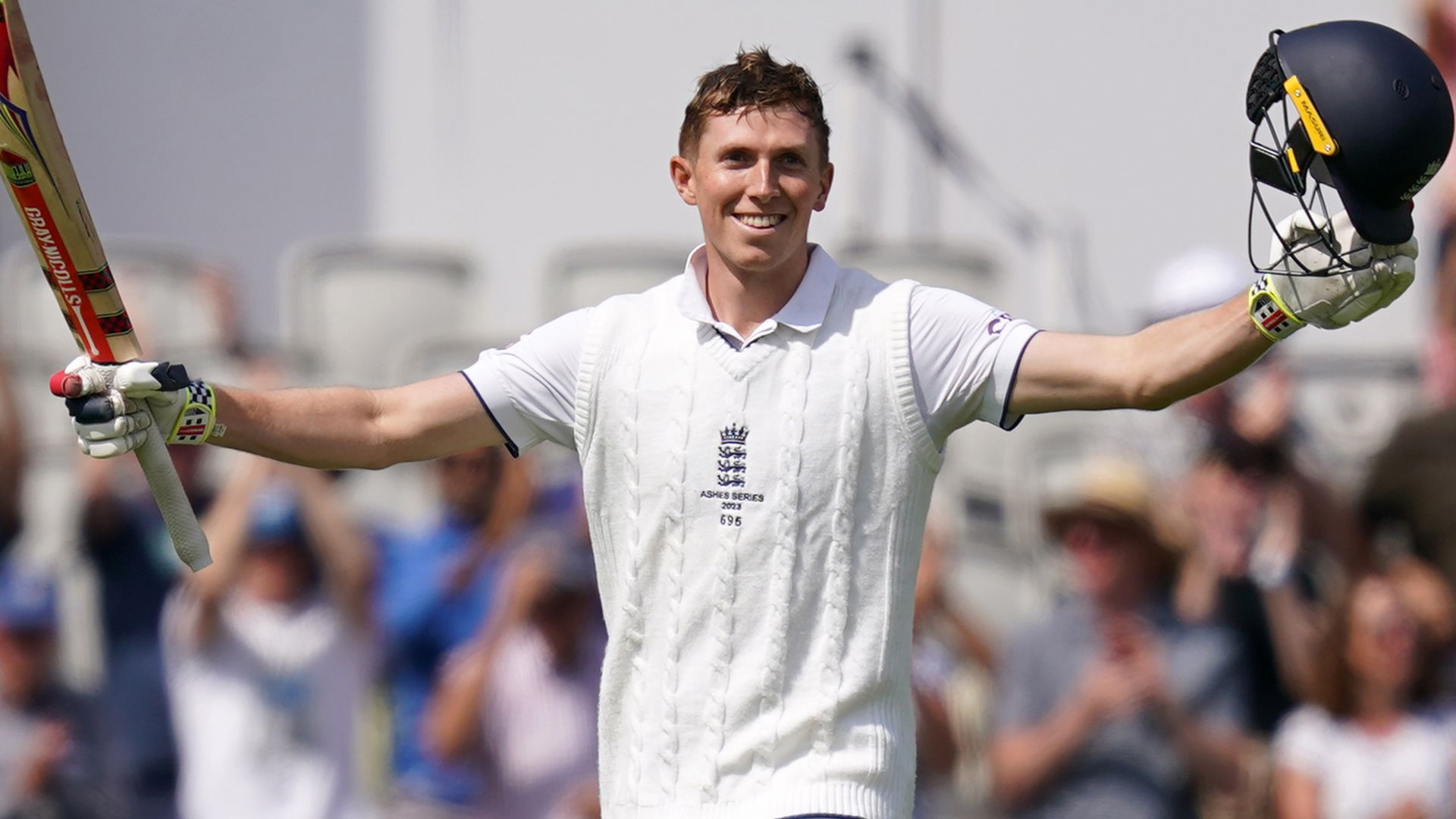 Crawley takes centre stage as England dominate on day two vs Australia