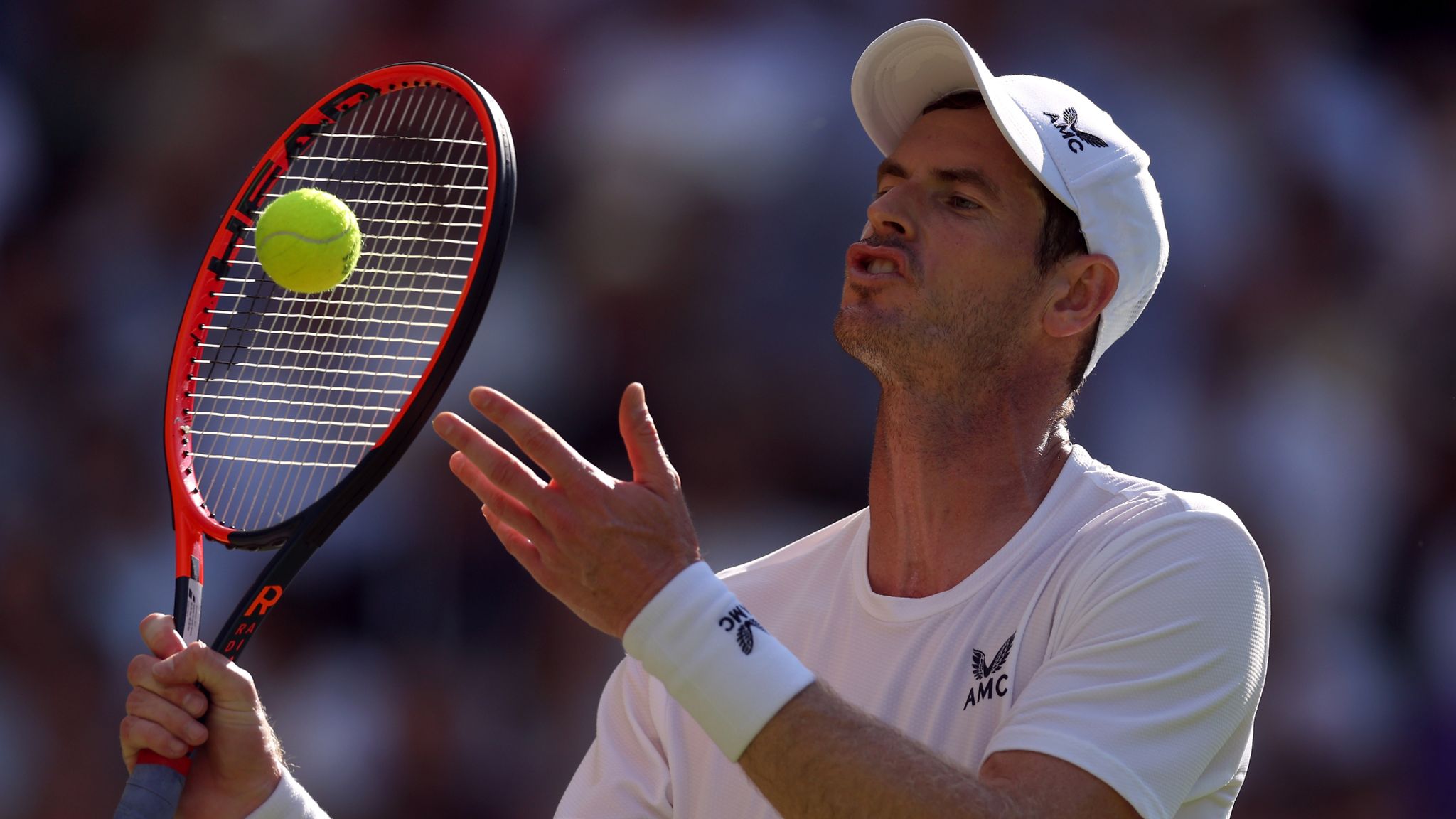 Wimbledon Andy Murray suffers five-set defeat by Stefanos Tsitsipas with Cameron Norrie also beaten Tennis News Sky Sports