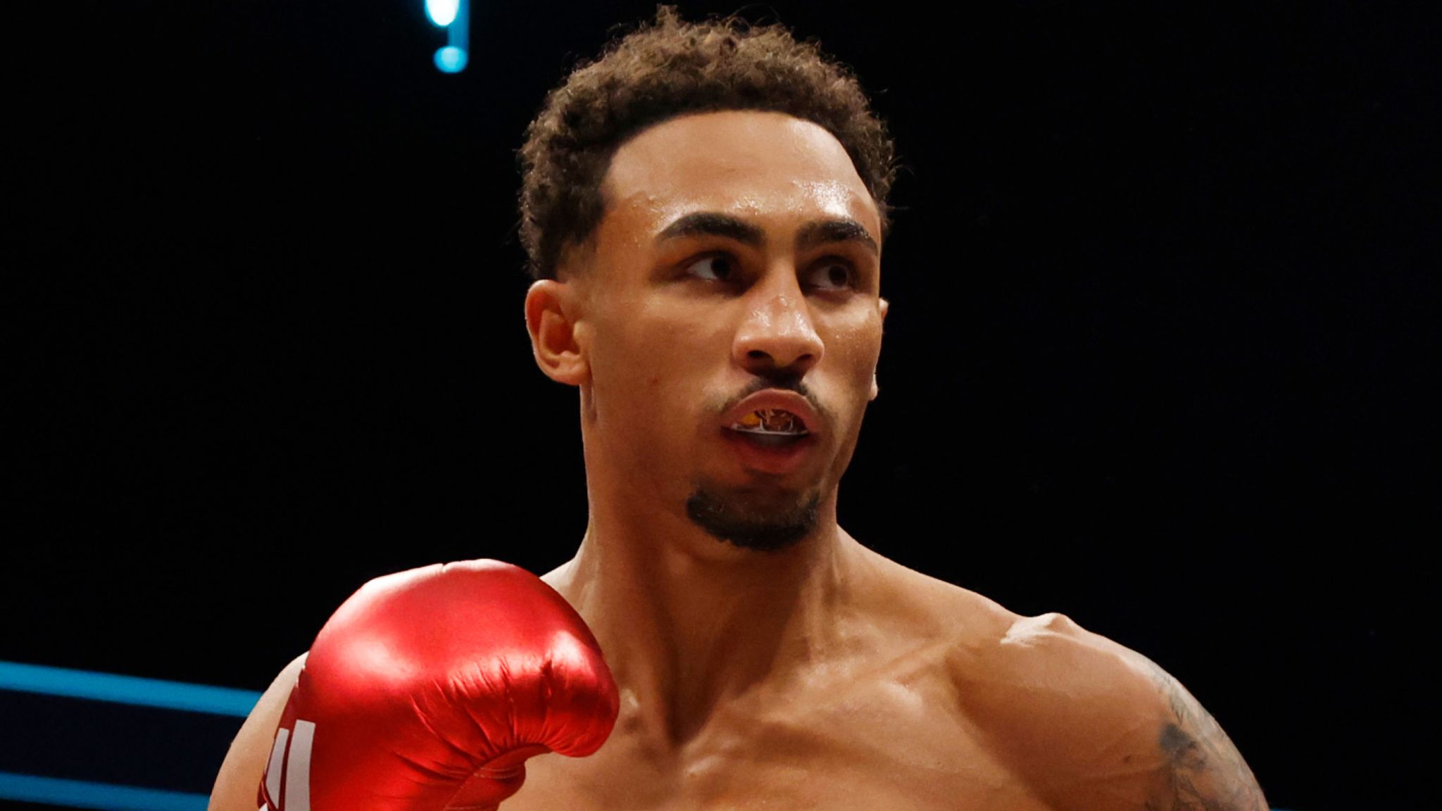 Ben Whittaker stops Vladimir Belujsky in eighth round to extend