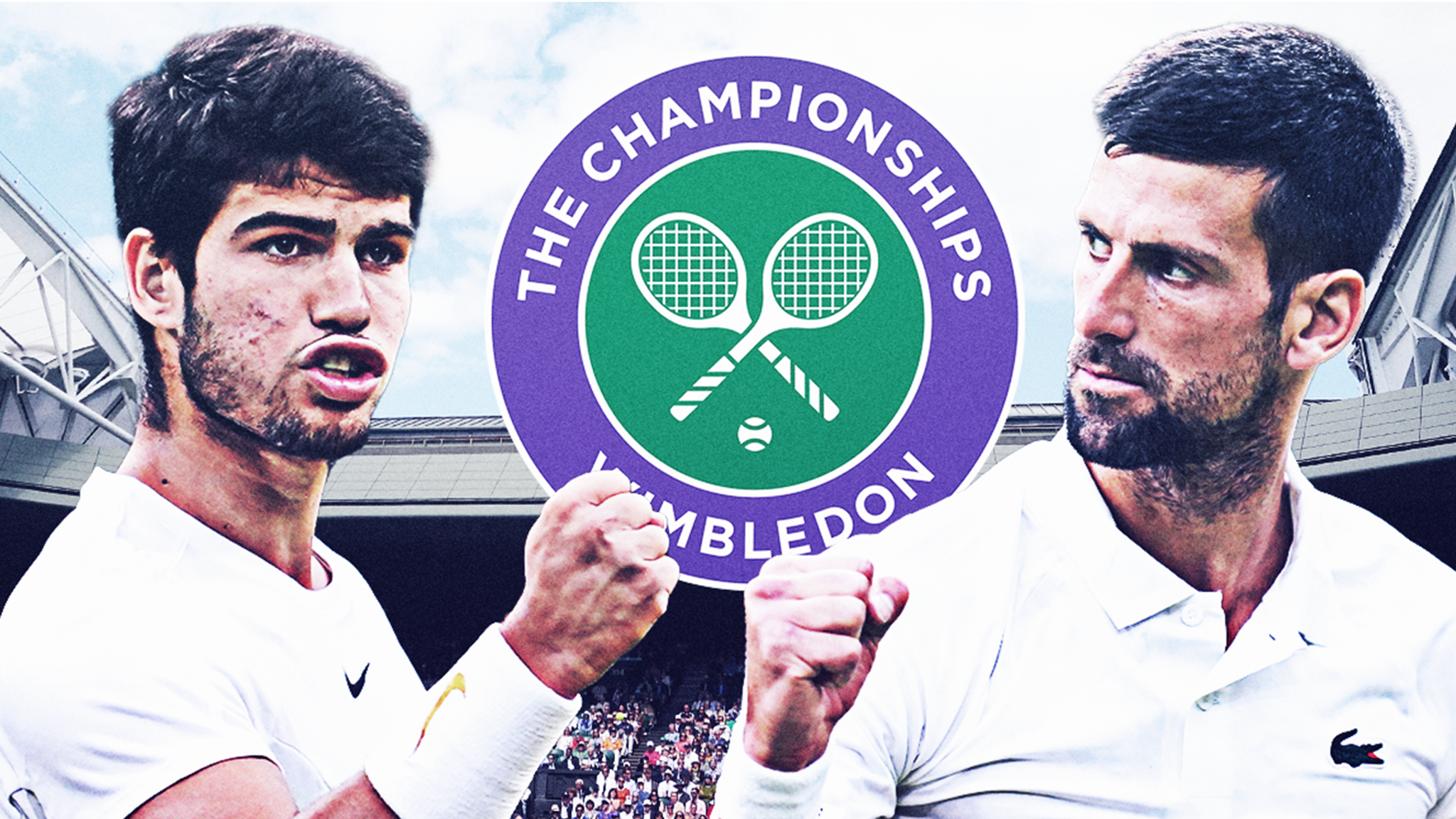 Wimbledon Novak Djokovic says hes hungrier than Carlos Alcaraz but Spaniard is out to claim prized win over legend Tennis News Sky Sports