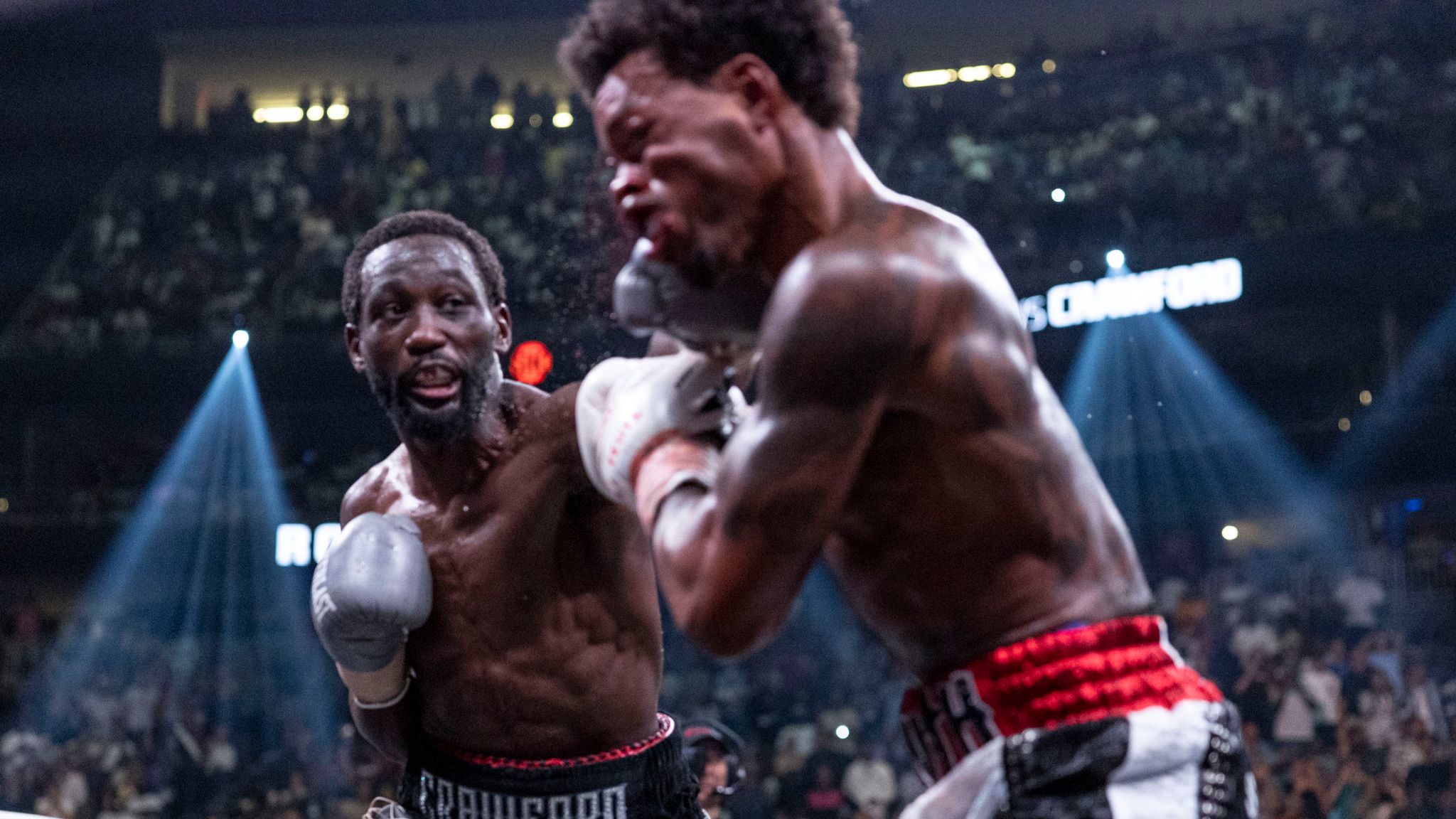 Terence Crawford dismantles Errol Spence Jr to become undisputed  welterweight world champion