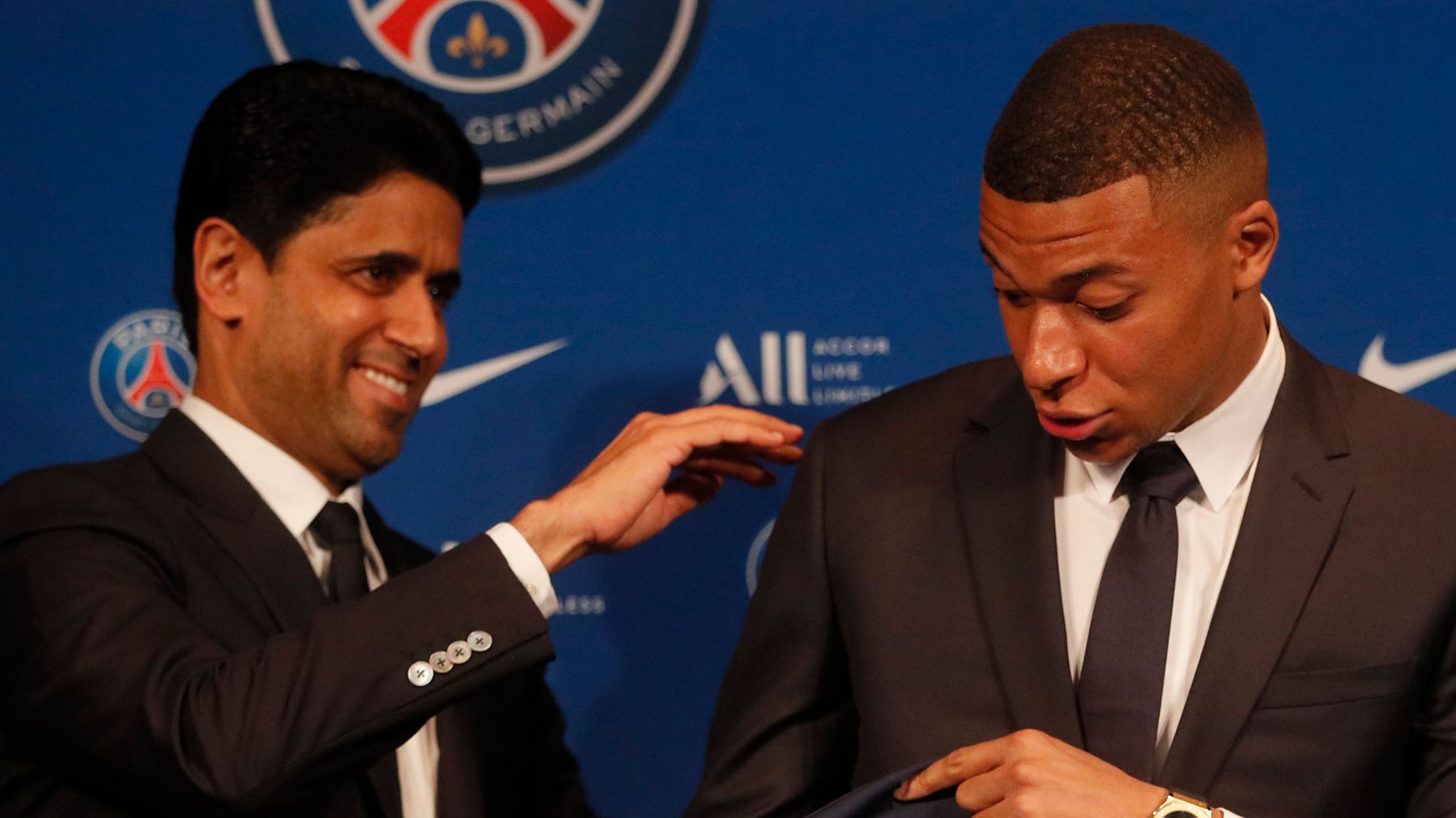 They aren't influenced by money” – Nasser Al-Khelaifi opens up on turning  down €180 million Real Madrid offer after trusting Mbappe and family on PSG  extension