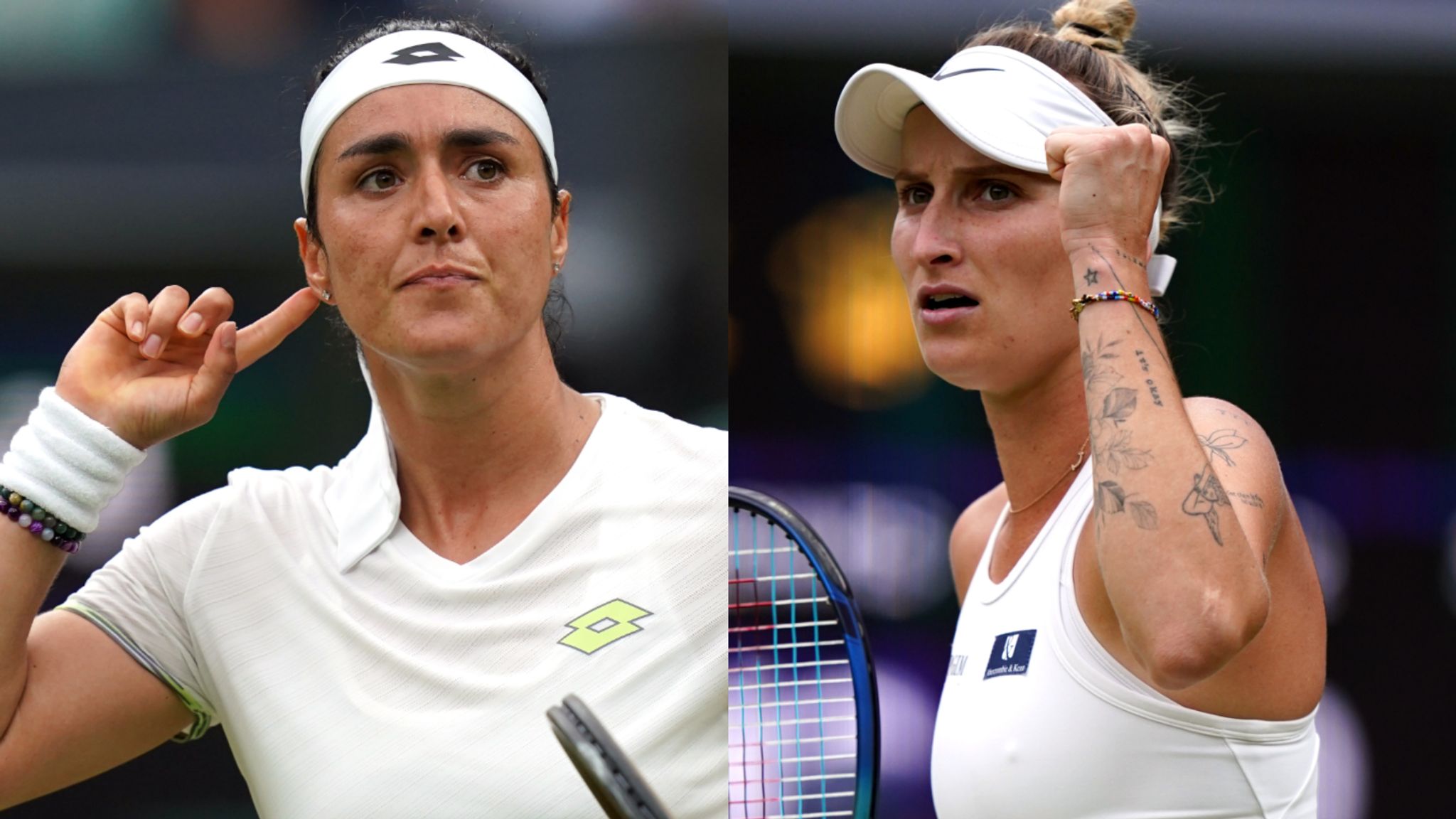 Wimbledon Ons Jabeur overcomes Aryna Sabalenka to set up final date with Marketa Vondrousova Tennis News Sky Sports