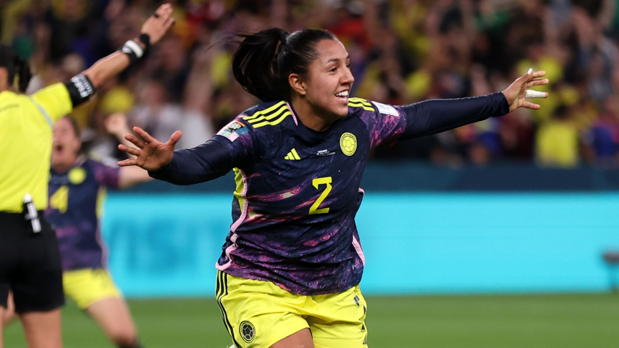 Germany 1-2 Colombia: Manuela Vanegas' injury-time header wins Group H ...