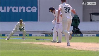 'Dismantled!' | Hazlewood sends Wood's stumps flying