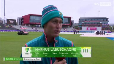 Labuschagne: I was building towards my century