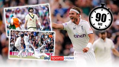 England win fifth Ashes Test: All 10 wickets from day five in 90 seconds!