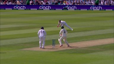 'It's an excellent catch from Stokes' | Carey out for 10