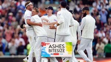 Ashes Bitesize: Broad bowls England to victory as series drawn