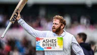 Ashes Bitesize | Brilliant Bairstow and Wood star as England hunt for Ashes win