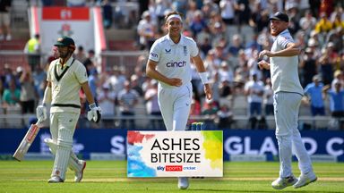 Ashes Bitesize | Broad gets 600th wicket as Australia close on 299-8