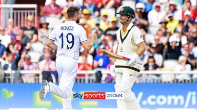 'Warner couldn't leave it alone!' | Woakes claims second wicket of the day