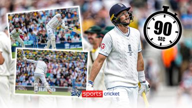 The Ashes: All 11 wickets from day one in 90 seconds!