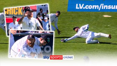 All Angles: Bairstow's astonishing one-handed catch! 