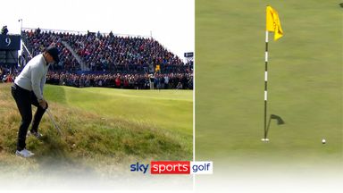 'You need luck to win an Open!' | McIlroy hits pin at the ninth