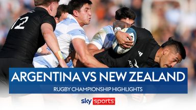 Argentina 12-41 New Zealand | Rugby Championship highlights
