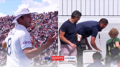 'Crowd control!' | Broad asks fans to move seats!