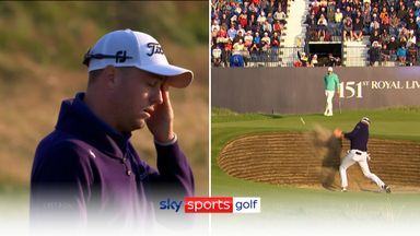 'Uh oh!' | Thomas ends nightmare round with a NINE on 18th