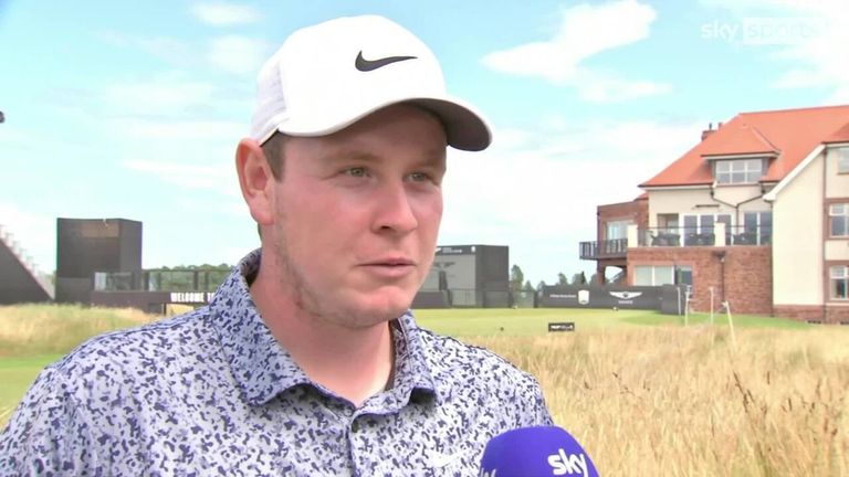 Robert MacIntyre habla sobre el triple bogey que le costó en el Made in HimmerLand y explica por qué tiene esperanzas de participar en el Genesis Scottish Open en su tierra natal.