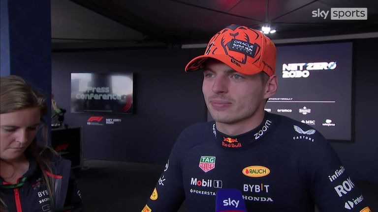 Red Bull's Max Verstappen was delighted after picking up his sixth straight win, with victory at Silverstone