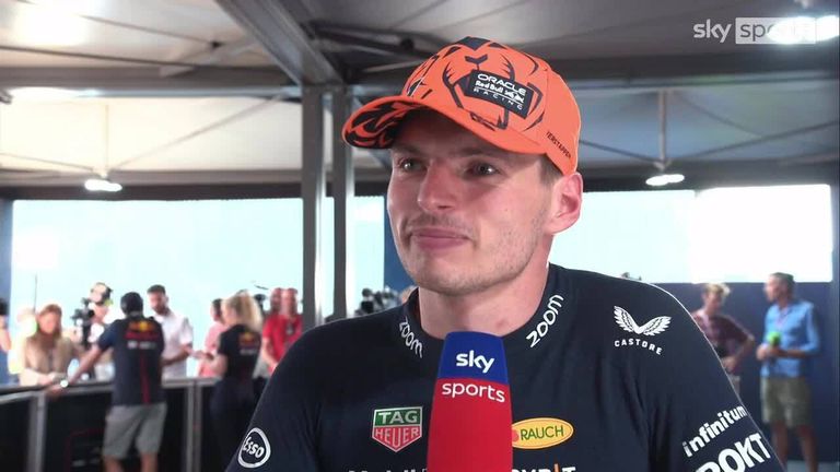 Max Verstappen merasa 'sangat menyenangkan di luar sana hari ini' setelah mengklaim rekor kemenangan ke-12 Red Bull berturut-turut di GP Hongaria