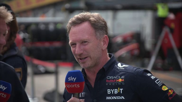 El director del equipo Red Bull, Christian Horner, reflexionó sobre las actuaciones de sus dos pilotos este fin de semana después de un gran resultado del equipo.