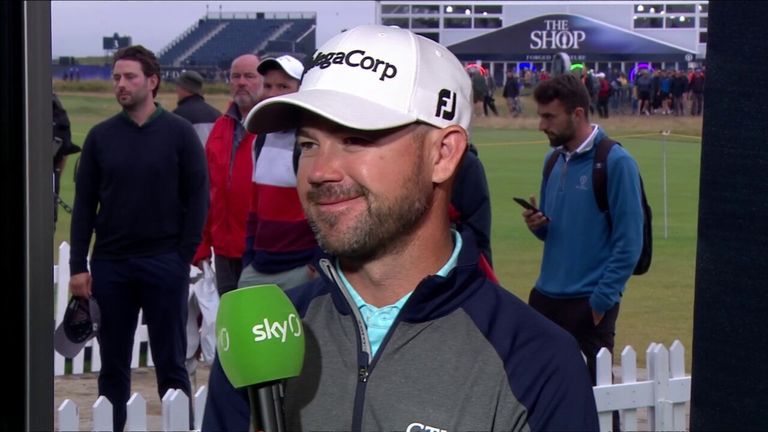 Brian Harman says he has no idea what will happen in his final round at Royal Liverpool after he carded a third-round 69 to earn a five-shot lead with 18 holes to play at The Open.