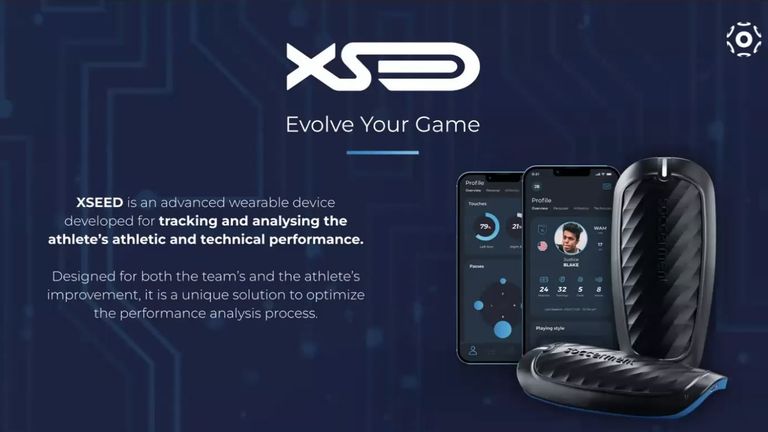 Soccerment use AI chips in shin pads to help track data