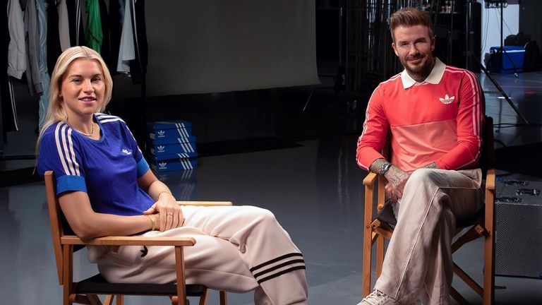 David Beckham's Unexpected Encounter with Rising Star Alessia Russo: England's World Cup Hopeful and Women's Football Inspiration