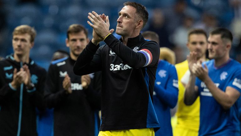 Allan McGregor received a standing ovation from the Ibrox crowd as he bid farewell to Rangers