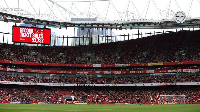 Arsenal attendance