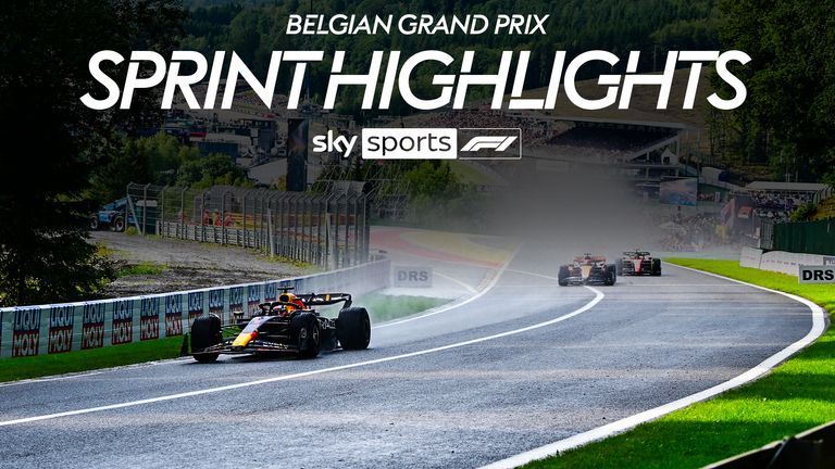 Highlights of the Sprint from the Belgian GP.