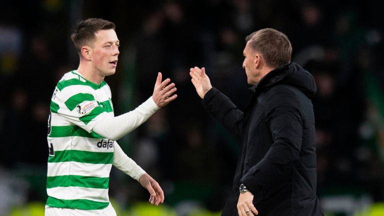 Callum McGregor is delighted with Brendan Rodgers' Celtic return 