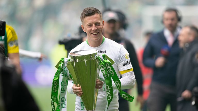 Callum McGregor has won 20 trophies with Celtic