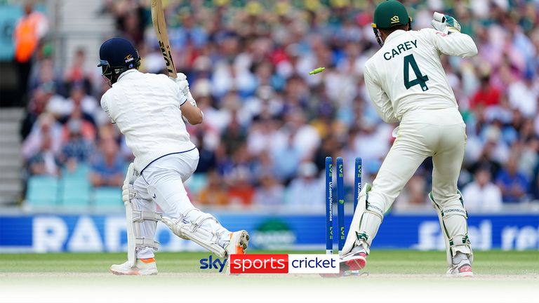 It was sweet revenge for Todd Murphy who bowled Moeen Ali after watching his previous ball smashed for four.