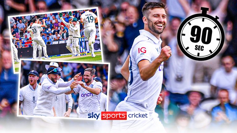 Day one wickets in 90 seconds