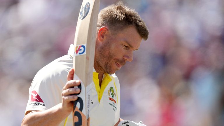 England v Australia - LV= Insurance Ashes Series 2023 - Third Test - Day Two - Headingley
Australia's David Warner leaves the field of play after being dismissed during day two of the third Ashes test match at Headingley, Leeds. Picture date: Friday July 7, 2023.
