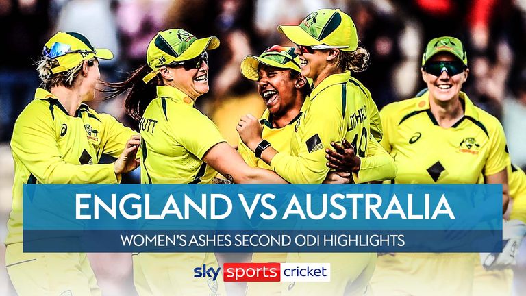England vs Australia | Second Women&#39;s Ashes ODI, full highlights