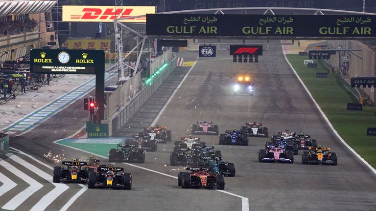 Bahrain GP start