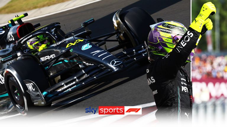 Lewis Hamilton pips Max Verstappen to claim a record 9th pole position at the Hungaroring.