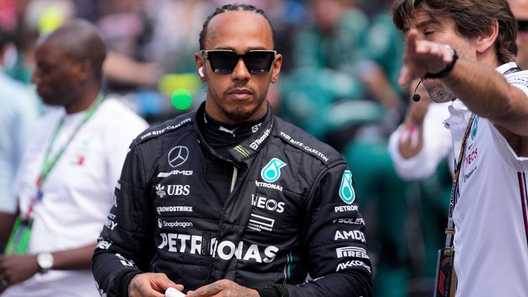 Lewis Hamilton ahead of the Austrian GP