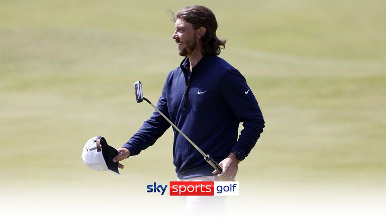 TOMMY FLEETWOOD THURSDAY AT THE OPEN