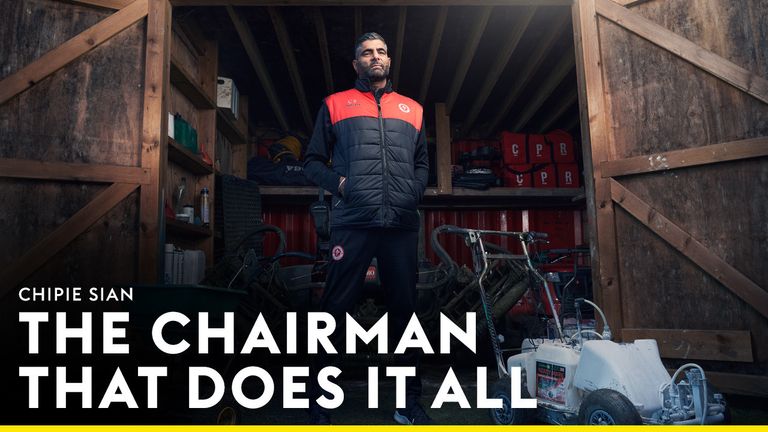 SKY BET - Meet Chippy, the driving force behind a club that has achieved incredible feats in just two decades up the football pyramid.