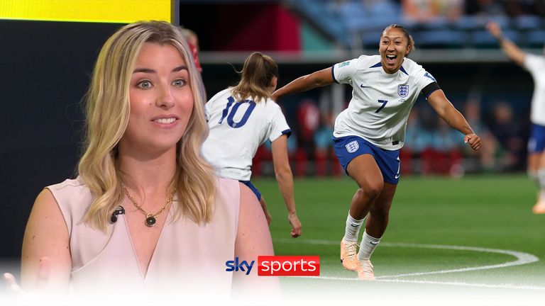 Lauren James&#39; early goal interrupted Good Morning Transfers on Sky Sports News.