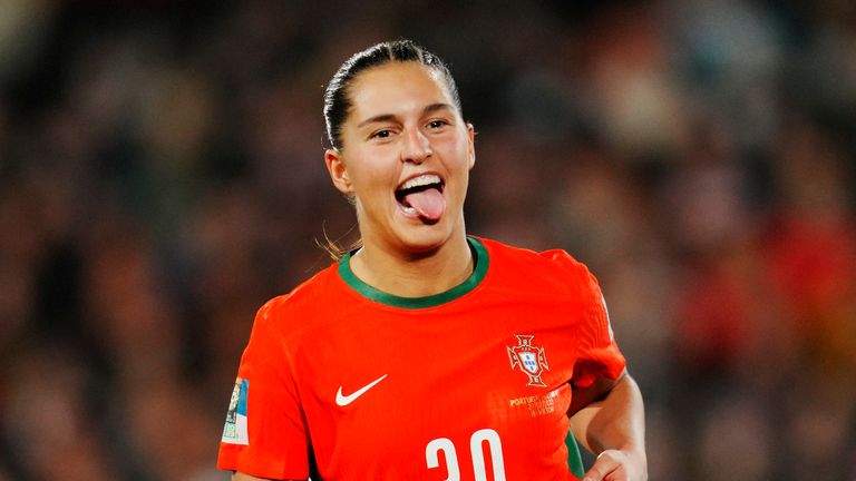 Francisca Nazareth was on target as Portugal recorded their first ever Women's World Cup win over Vietnam