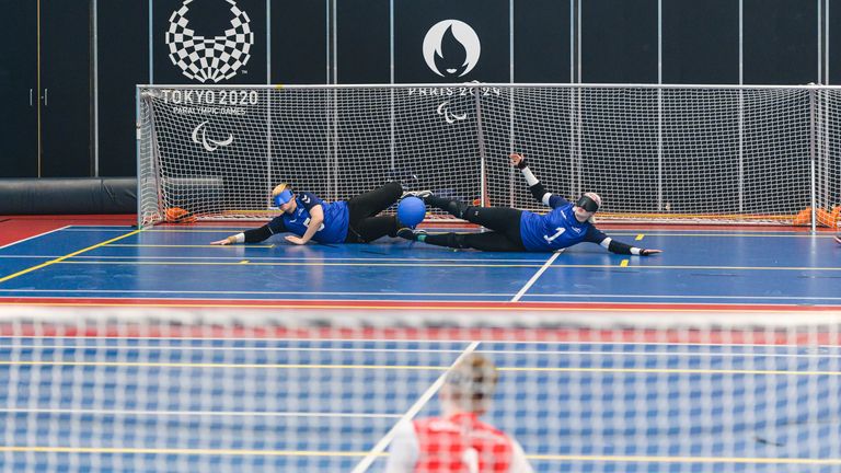 Goalball is one of the sport's that will feature in the World Blind Games (picture: Goalball UK)