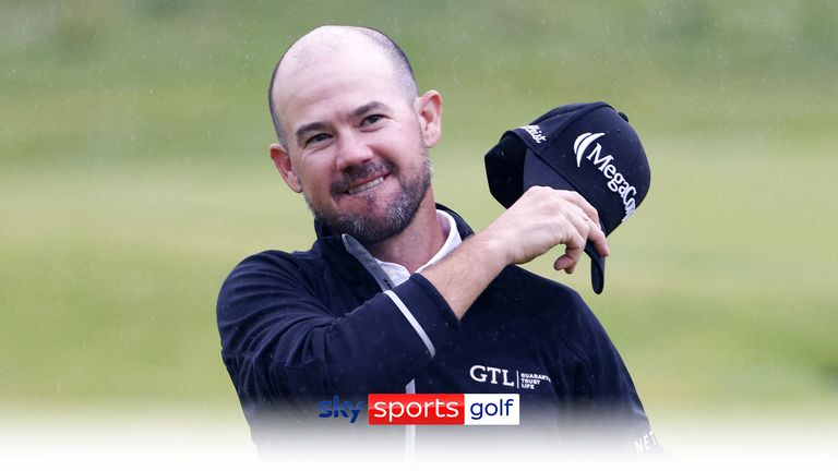 Brian Harman carded a final-round 70 to win The Open by six shots at Royal Liverpool