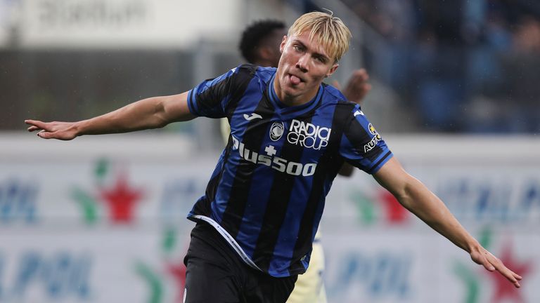 Atalanta&#39;s Rasmus Hojlund is wanted by Manchester United
